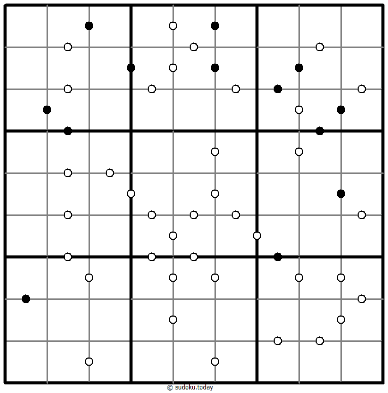 Kropki Sudoku