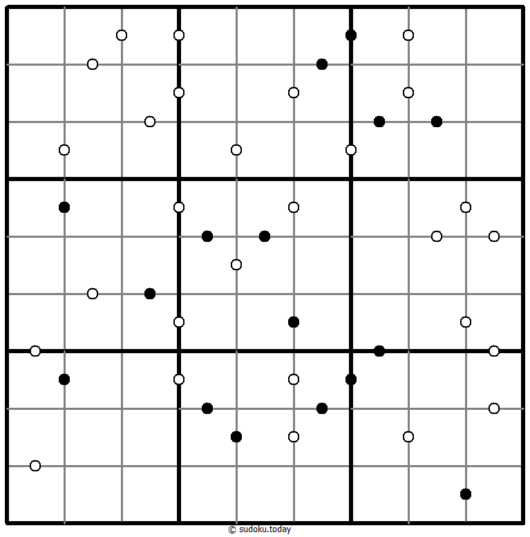 Kropki Sudoku