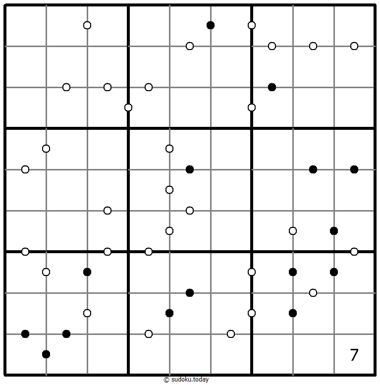 Kropki Sudoku