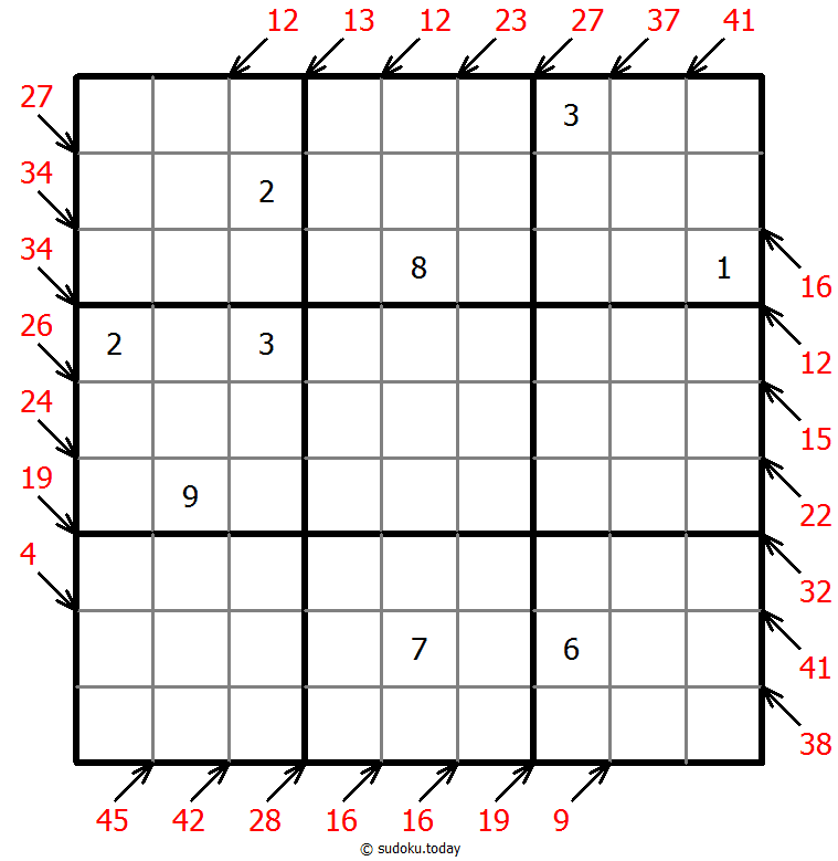 Little killer sudoku