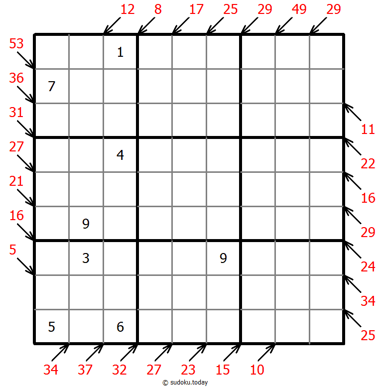Little killer sudoku