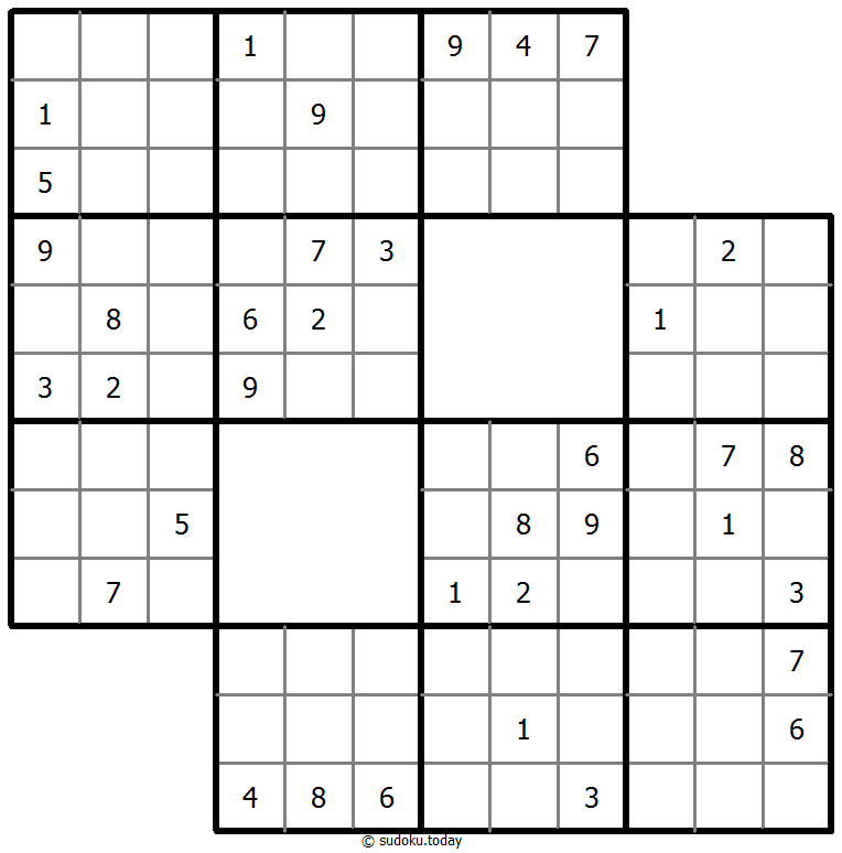 Staircase Sudoku 5-February-2021