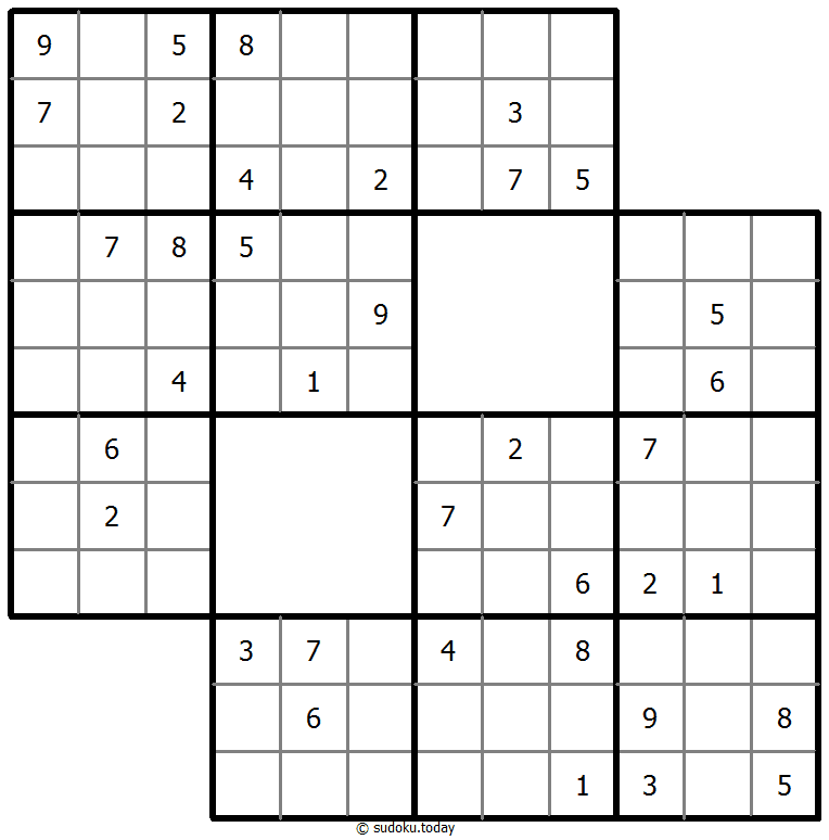 Staircase Sudoku 20-December-2020