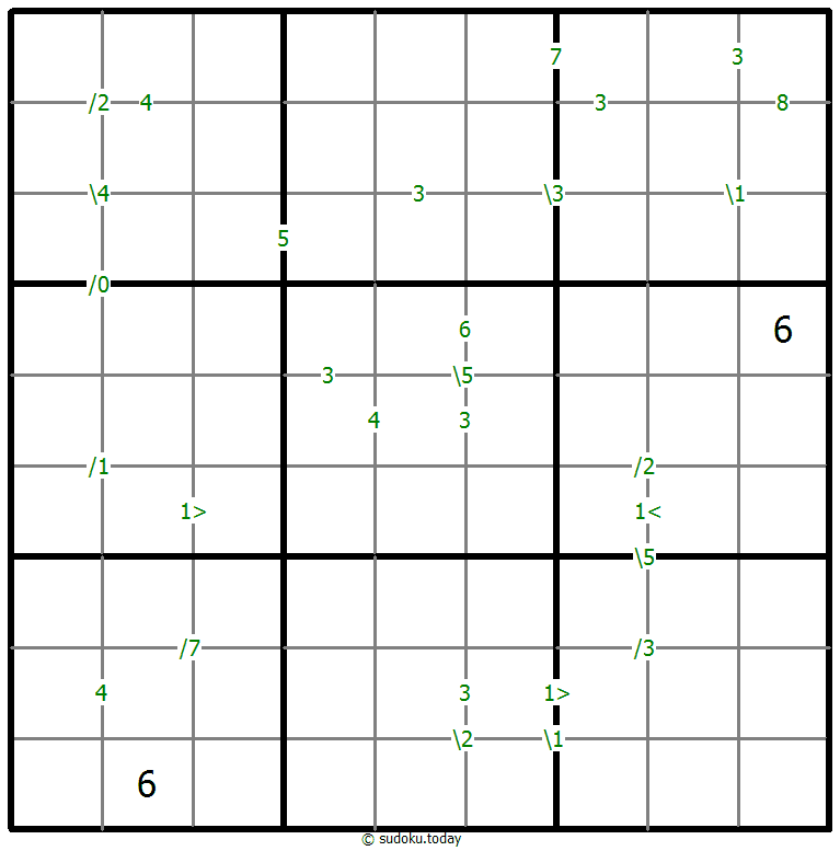 Differences Sudoku