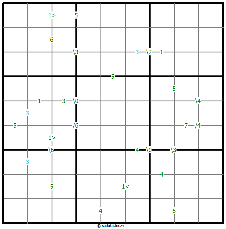 Differences Sudoku 16-March-2025