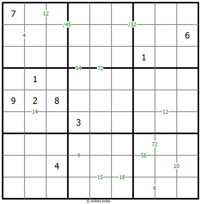 Products Sudoku