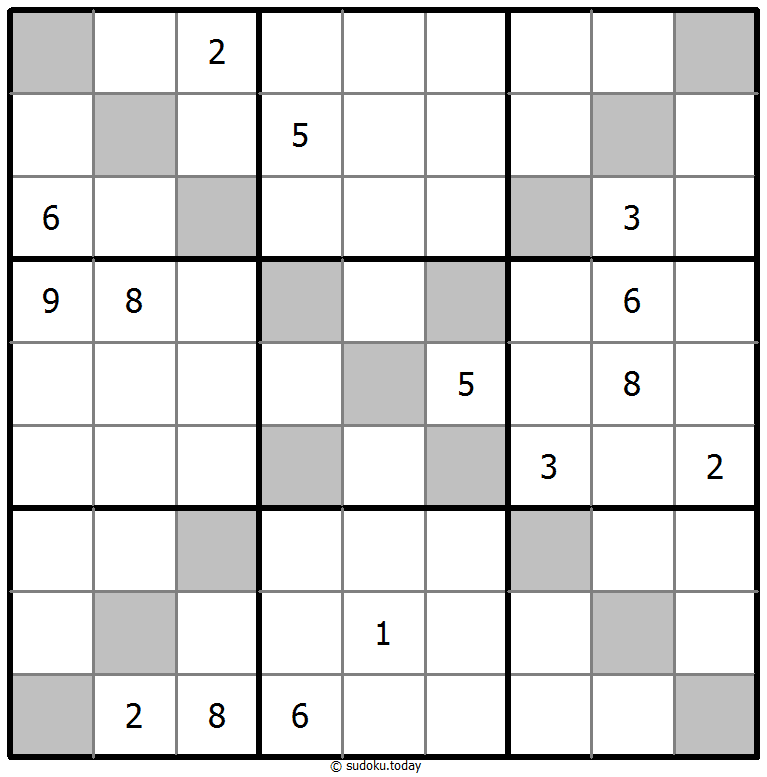 Fortress Sudoku 28-January-2021