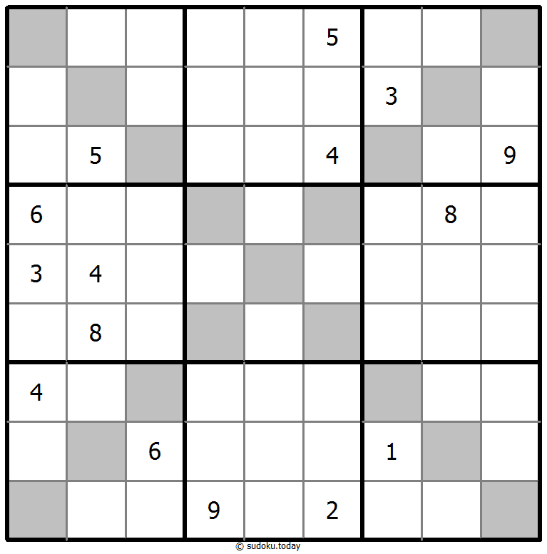 Fortress Sudoku 17-February-2021