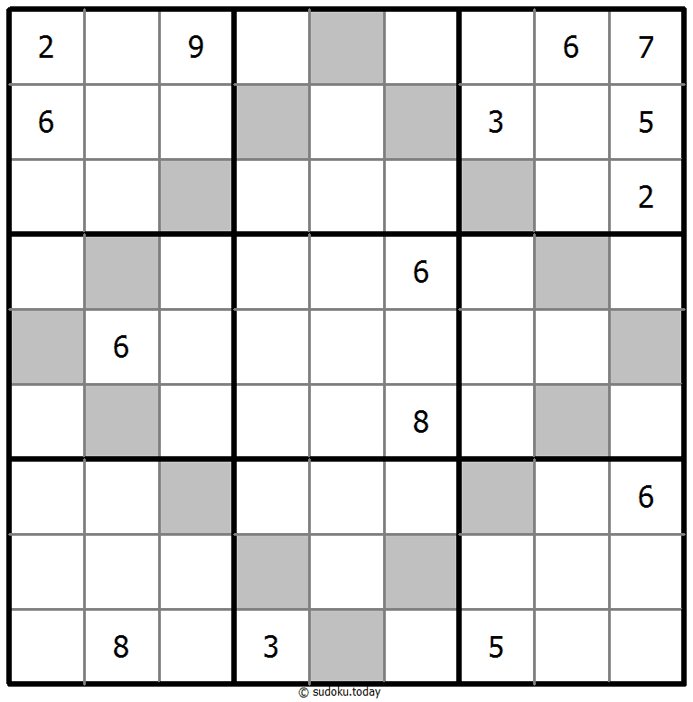 Fortress Sudoku 6-January-2021