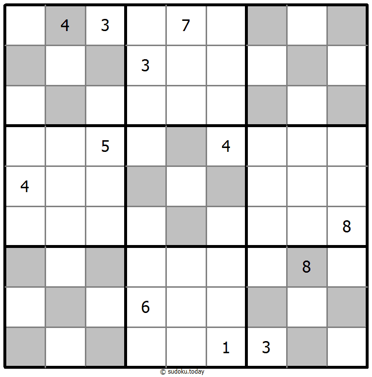 Fortress Sudoku 5-December-2020