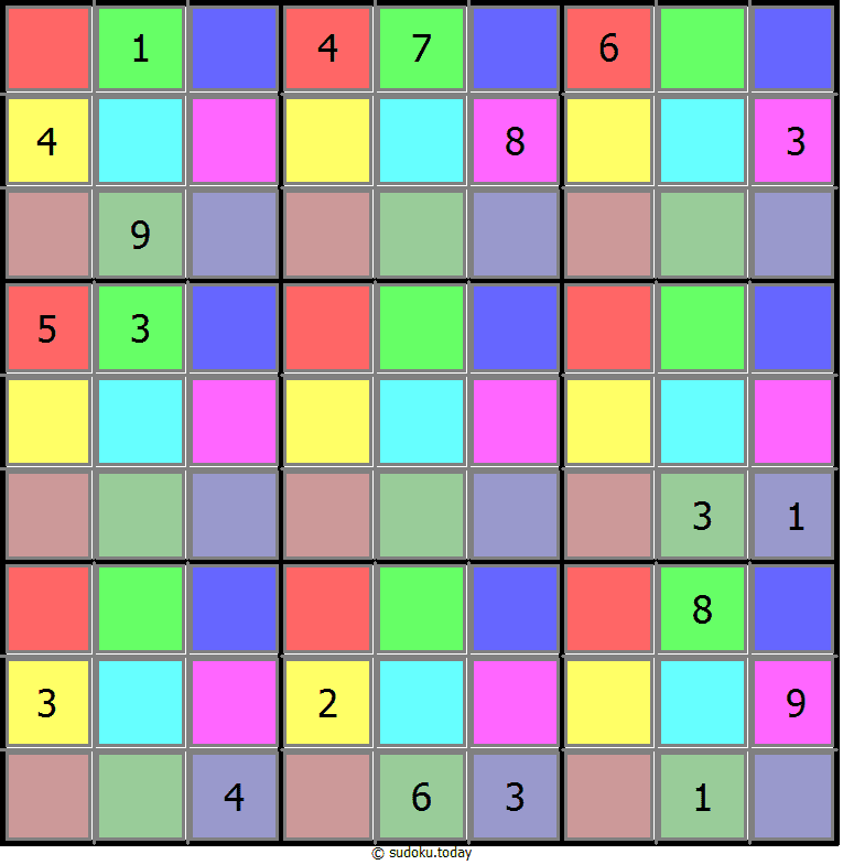 Color Sudoku 10-September-2025