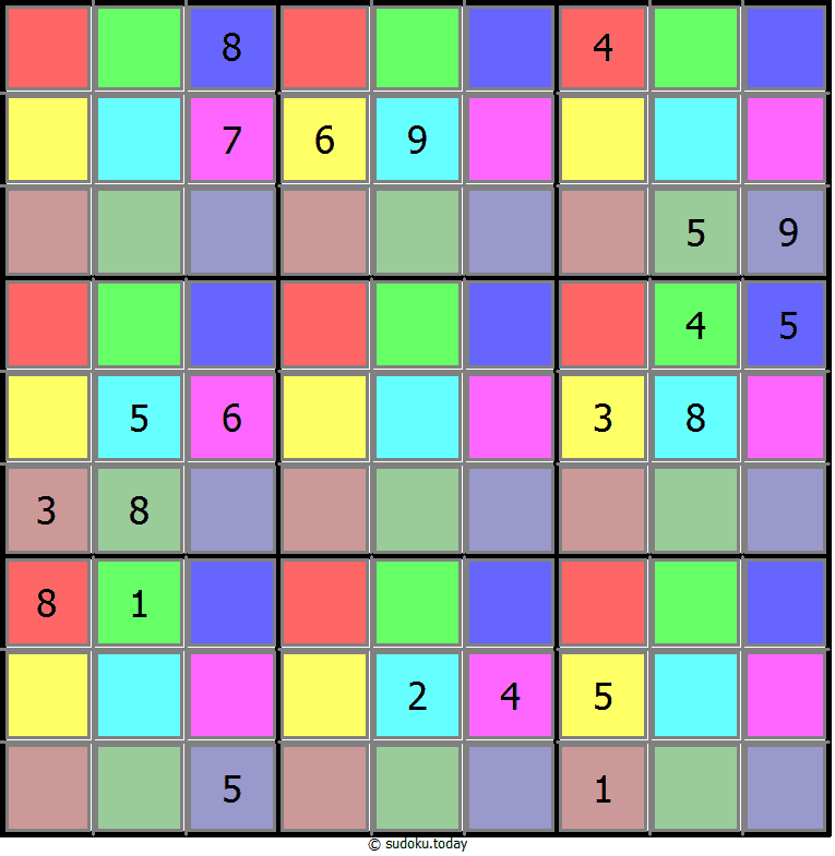 Color Sudoku 17-April-2025