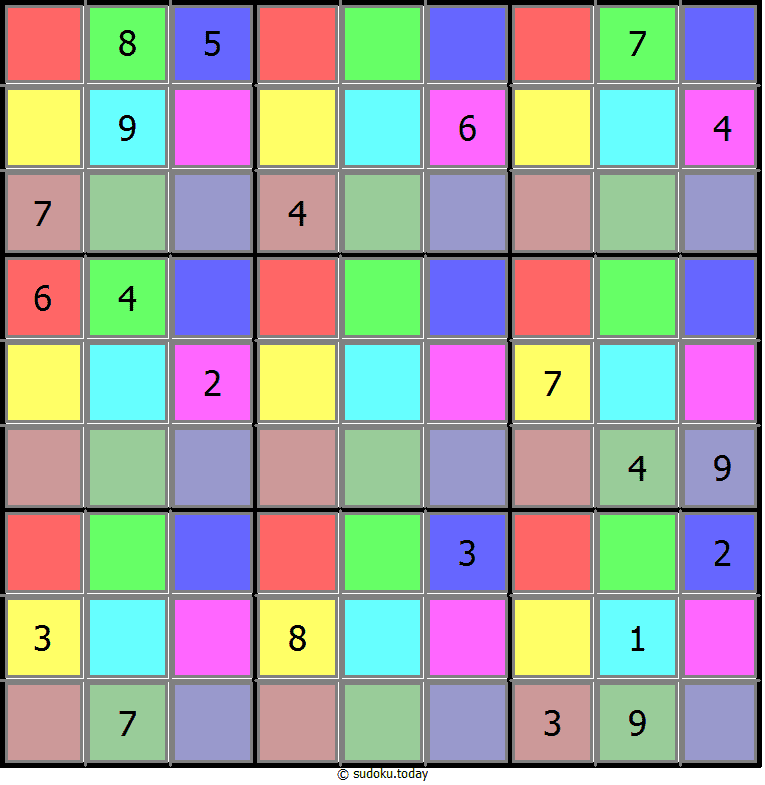 Color Sudoku 4-September-2020