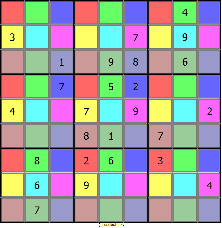 Color Sudoku