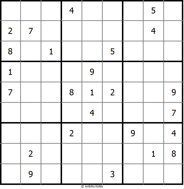 No Touch Sudoku 22-October-2020