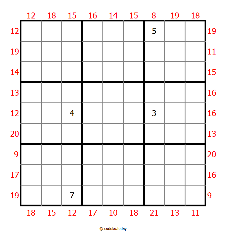 Sum Frame Sudoku