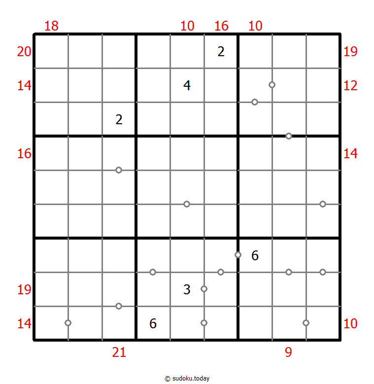 Hybrid Sudoku ( Consecutive Pairs + Sum Frame )