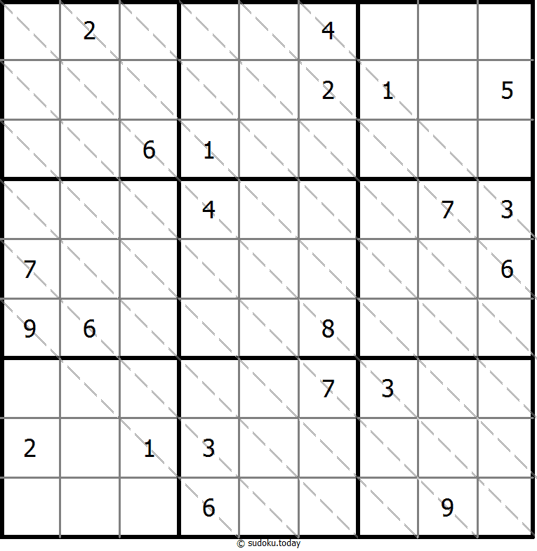 Multi Diagonal Sudoku