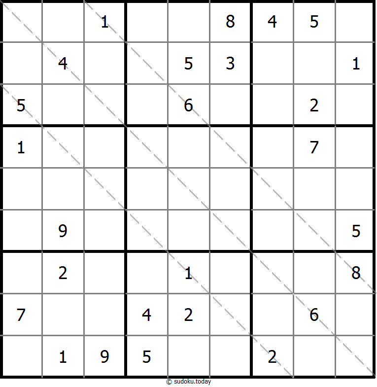 Multi Diagonal Sudoku 18-August-2020