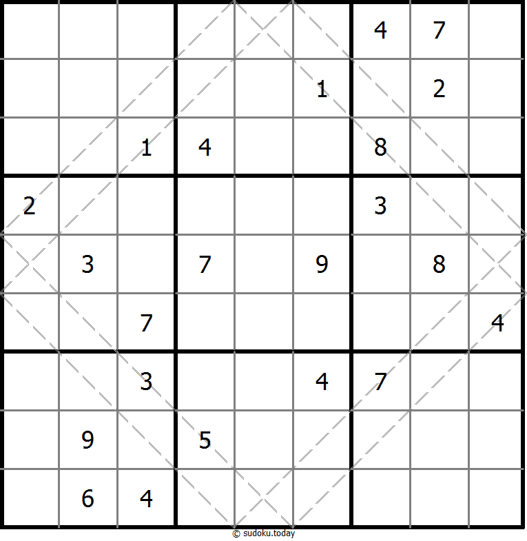 Multi Diagonal Sudoku