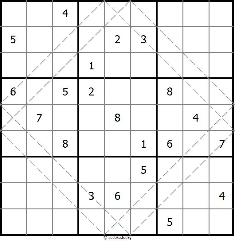 Multi Diagonal Sudoku 21-May-2025
