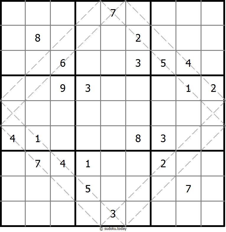 Multi Diagonal Sudoku 18-May-2025