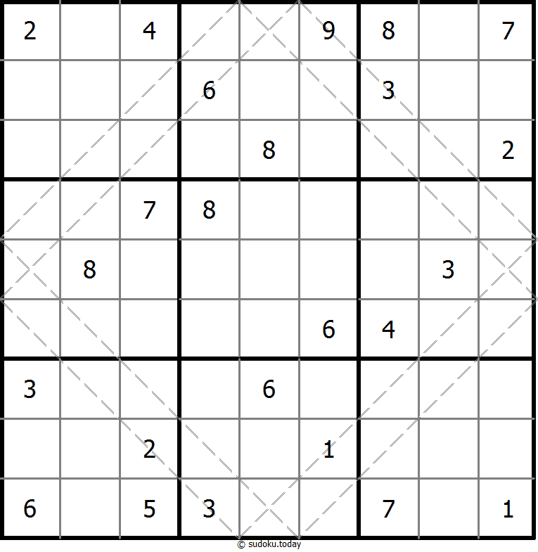 Multi Diagonal Sudoku
