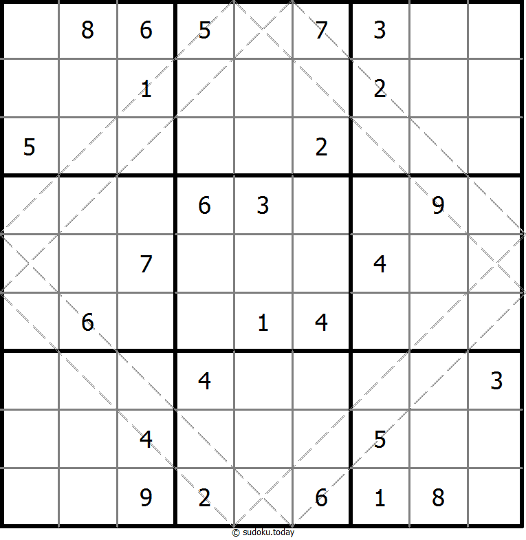 Multi Diagonal Sudoku 27-August-2020