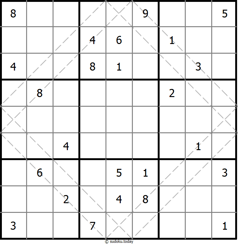 Multi Diagonal Sudoku 18-May-2025