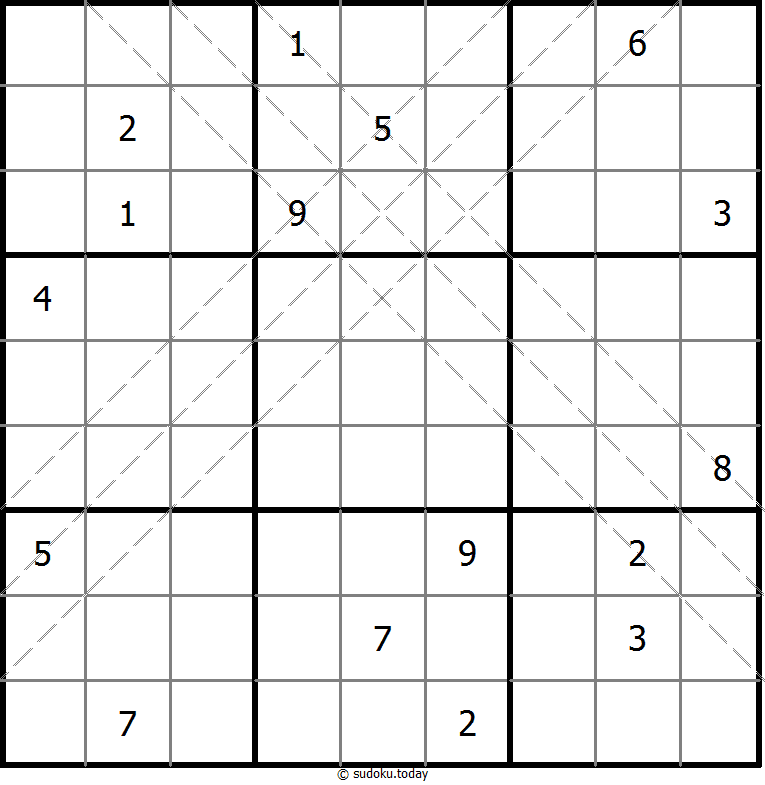 Multi Diagonal Sudoku 12-May-2025