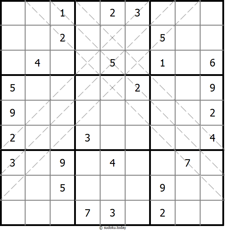 Multi Diagonal Sudoku